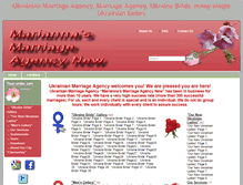 Tablet Screenshot of mariannasmarriageagencynew.com